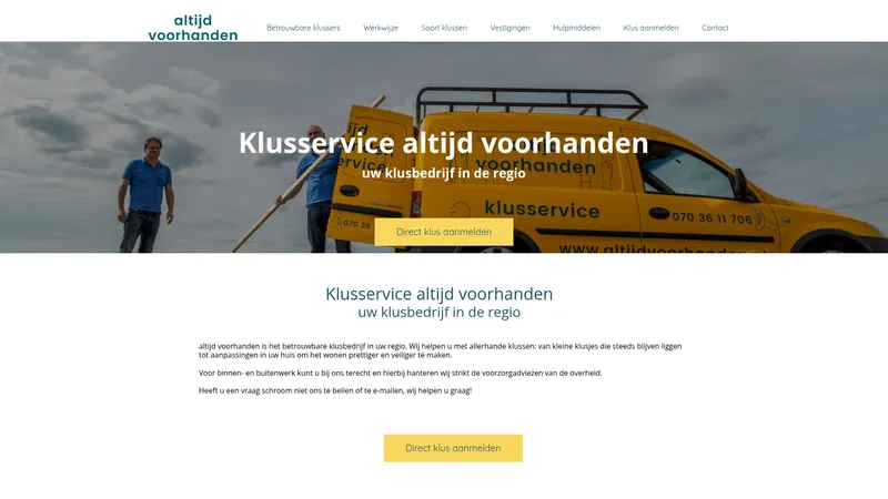 Website van altijd voorhanden