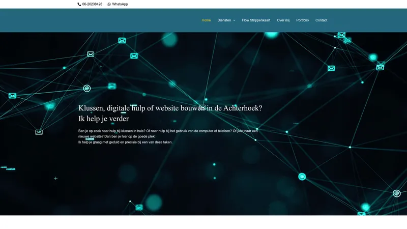 Website van Flow Diensten