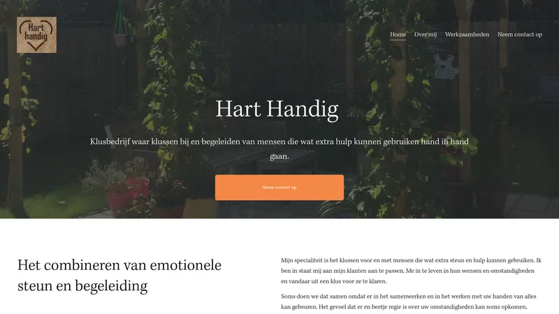 Website van Hart Handig