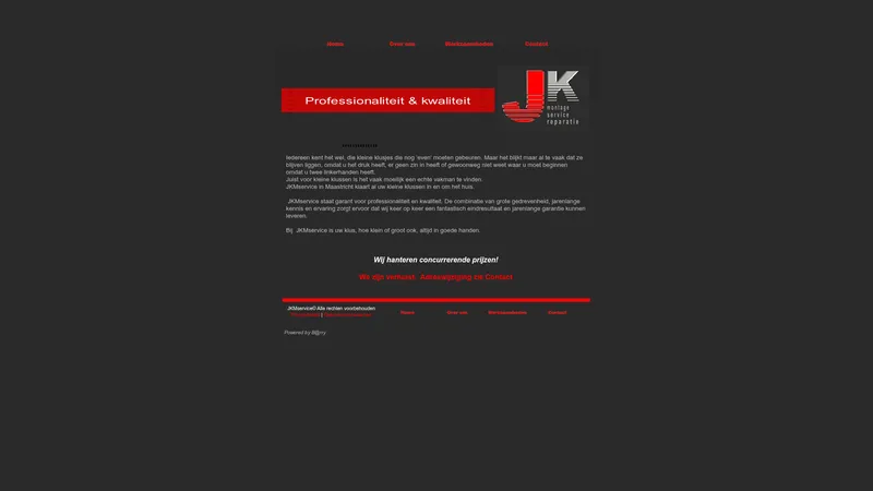 Website van JKMservice