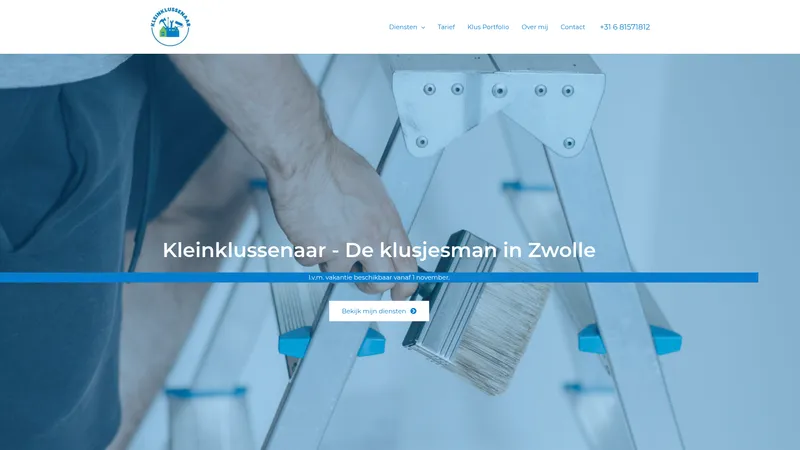 Website van Kleinklussenaar