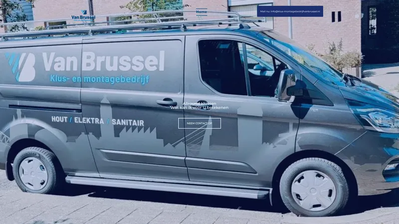 Website van Klus - Montagebedrijf van Brussel ðŸ›