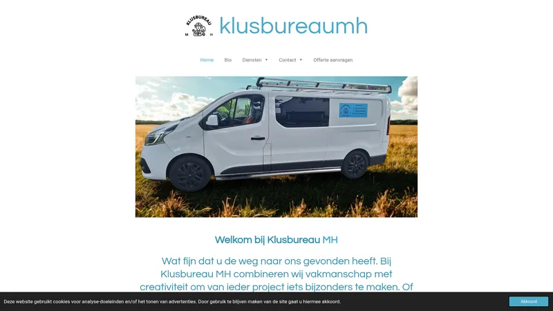 Website van klusbureaumh