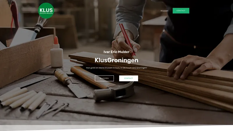 Website van Klusgroningen
