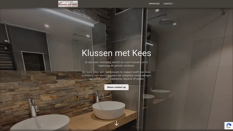 Website van Klussen met Kees 🛠