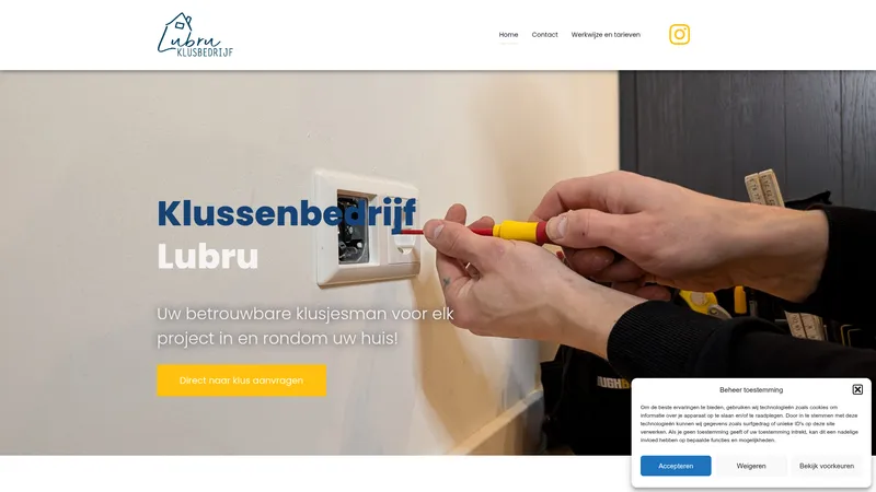 Website van Lubru