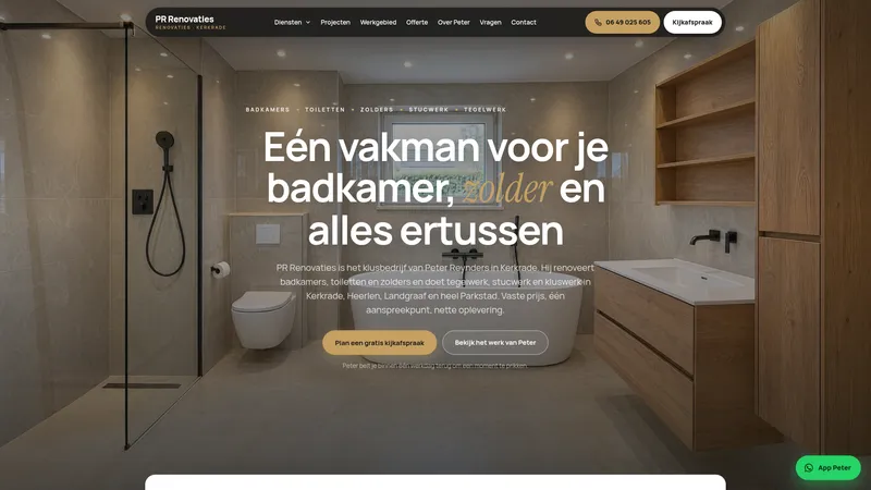 Website van Pr klussen